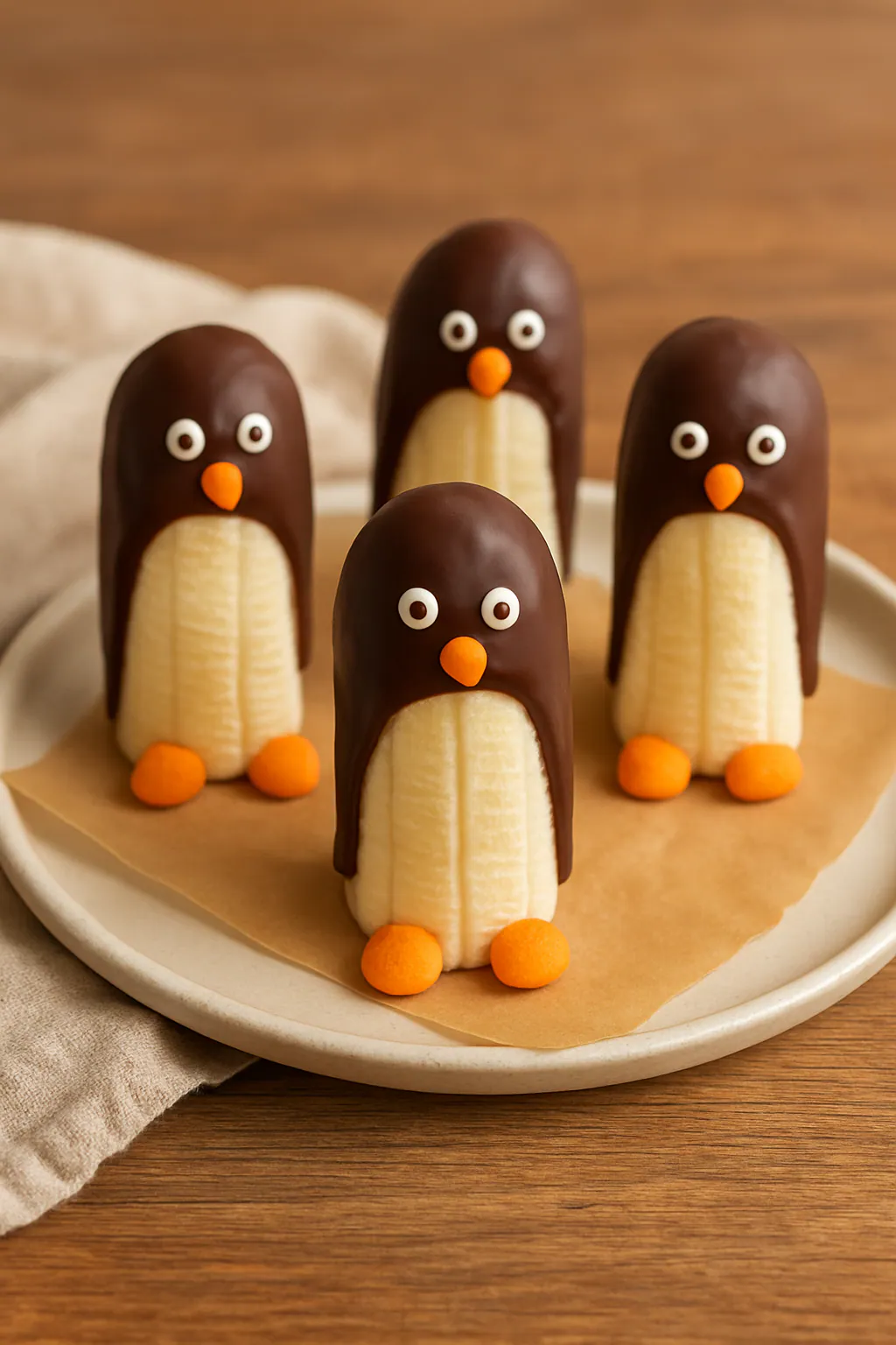 Eindresultaat: Bananenpinguïns maken