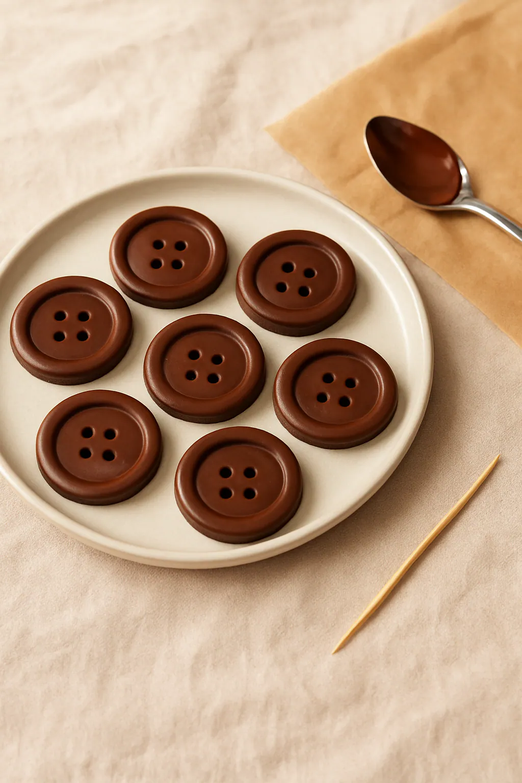 Chocoladeknopen maken