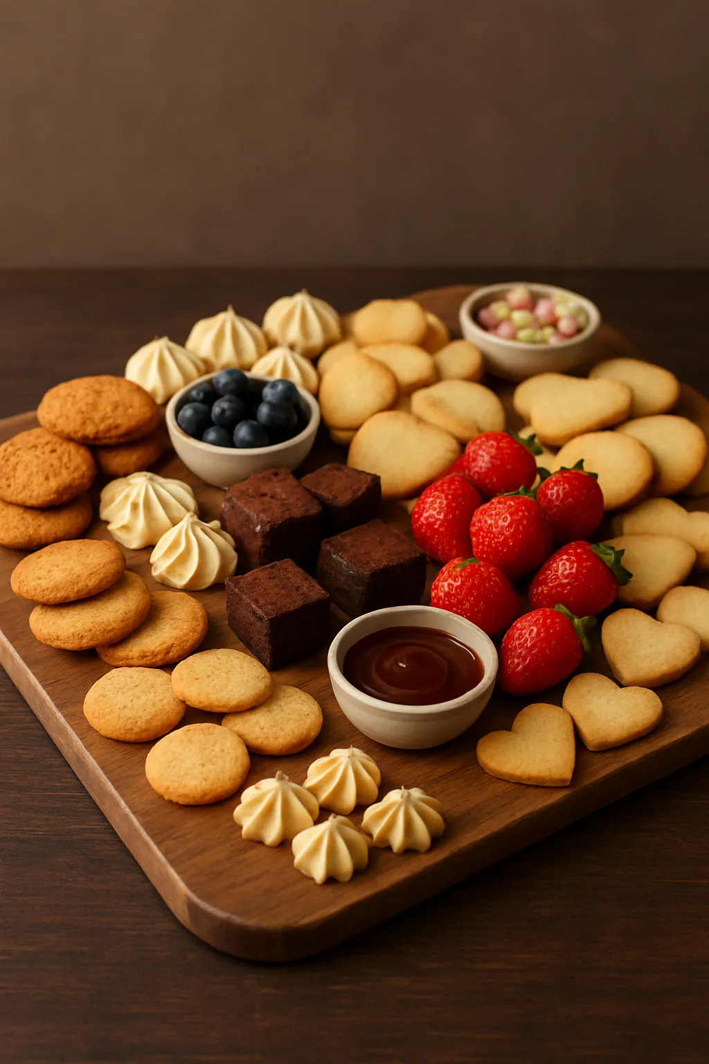 Eindresultaat: Dessertplank voor een feestje maken