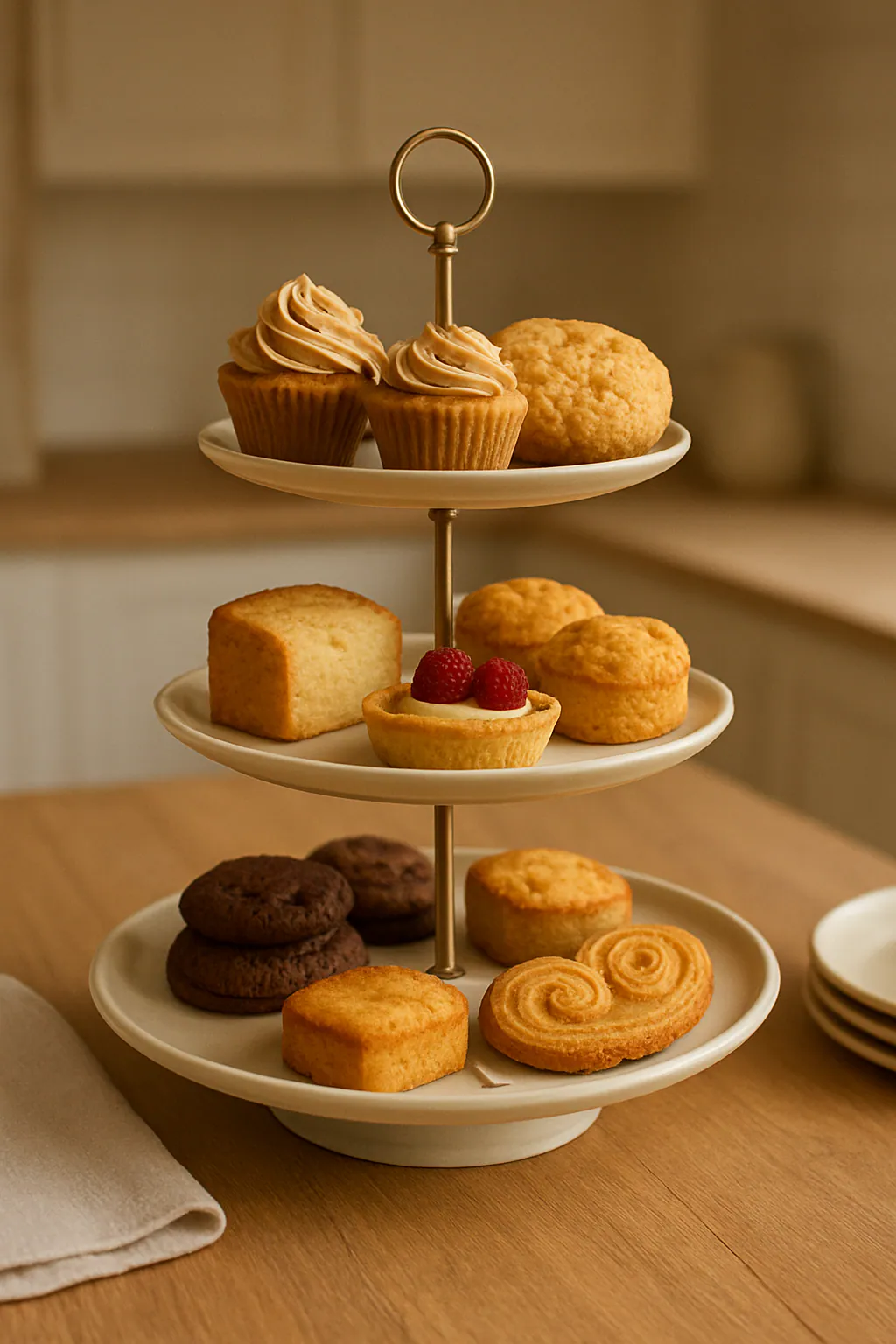 Eindresultaat: High-tea etagère stylen