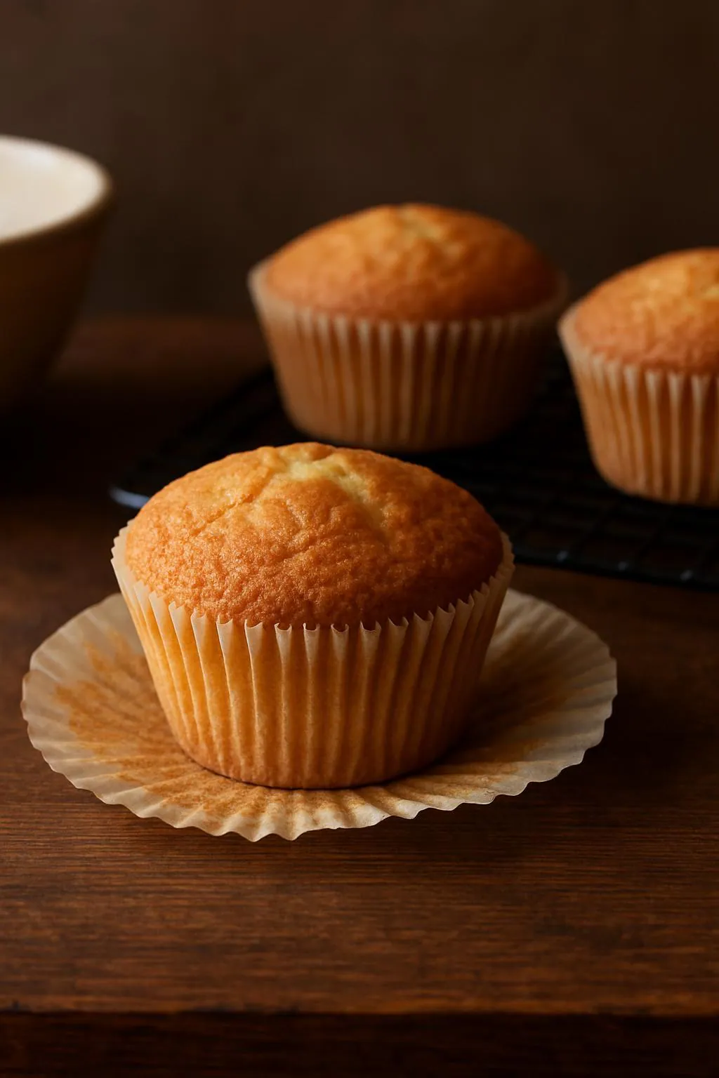 Mijn cupcakepapiertjes laten los