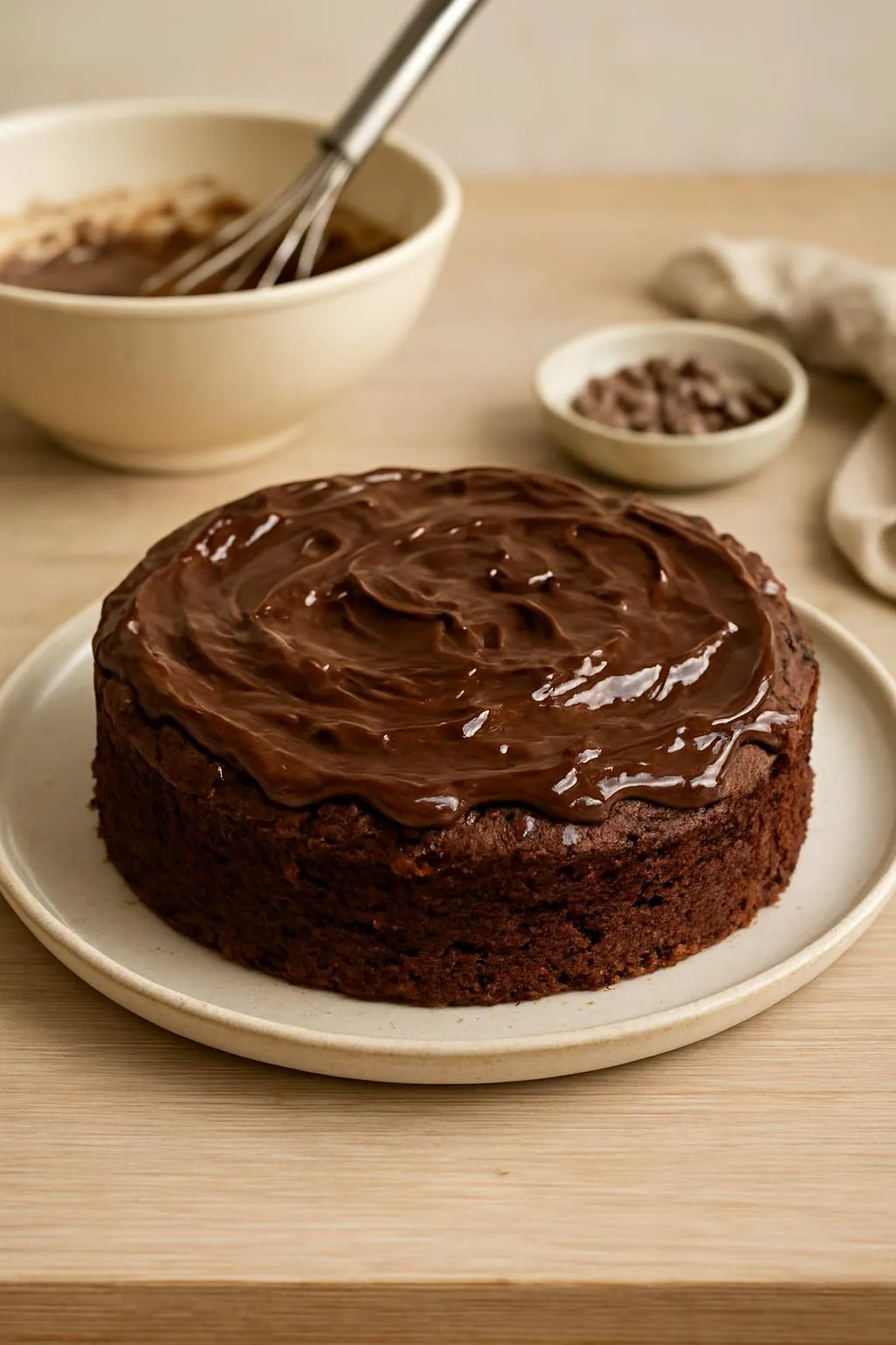 Mijn ganache schift