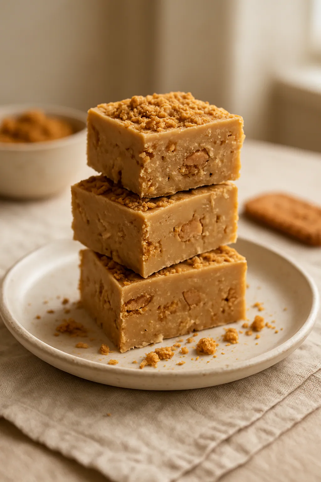 Biscoff fudge
