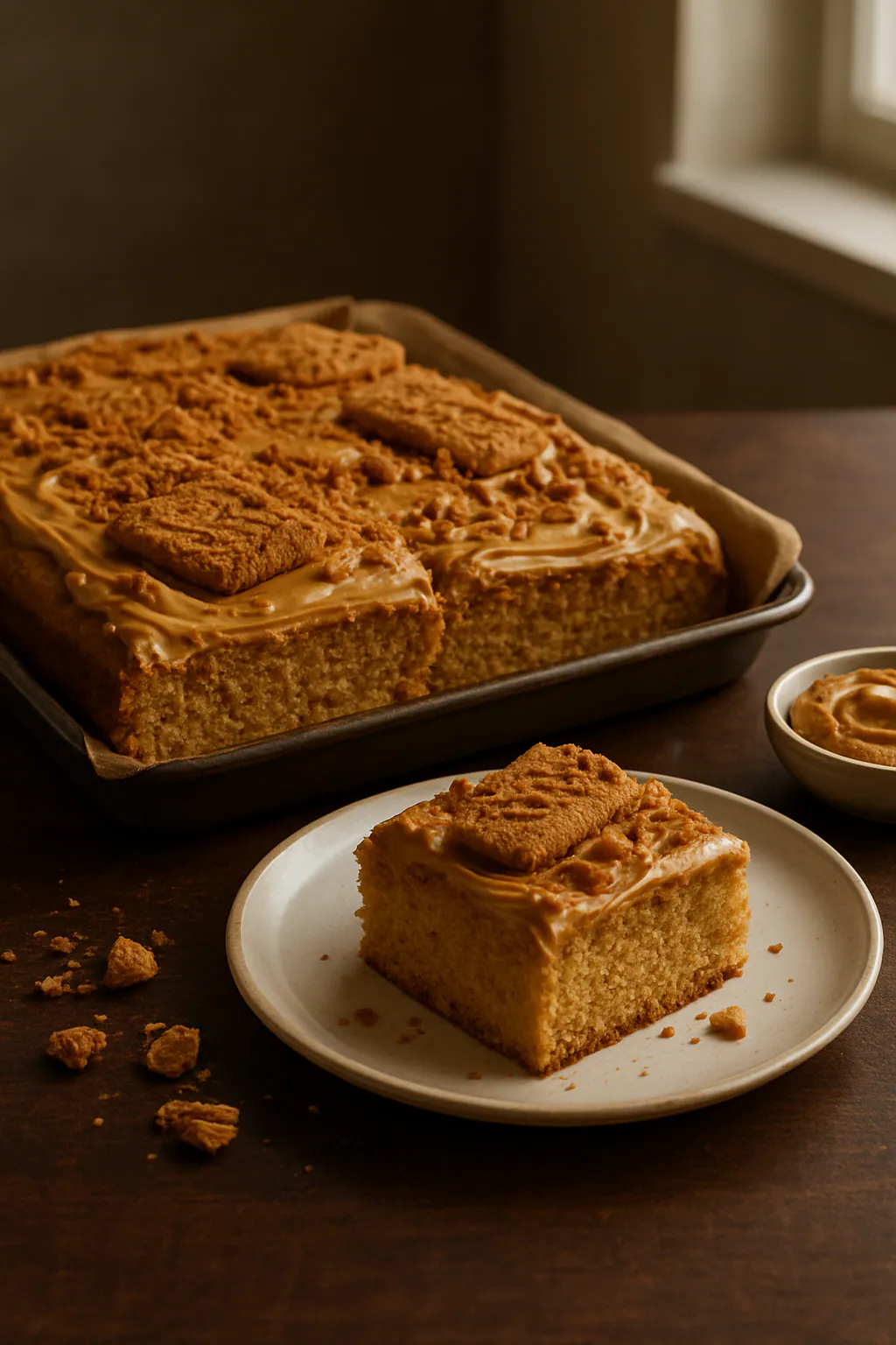 Biscoff sheetcake