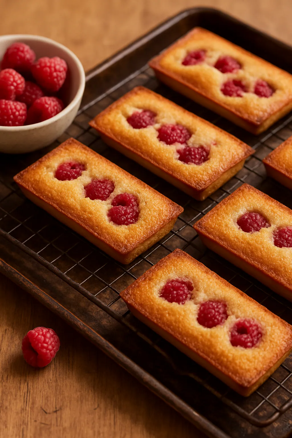 Frambozen-financiers