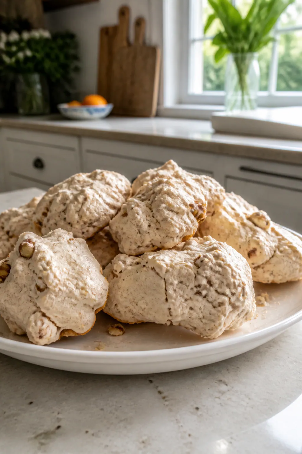 Hazelnootschuimkoekjes