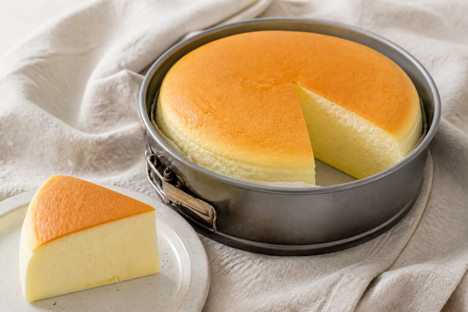 Japanse cheesecake