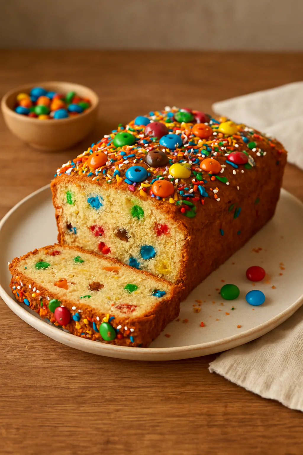 M&M confetticake