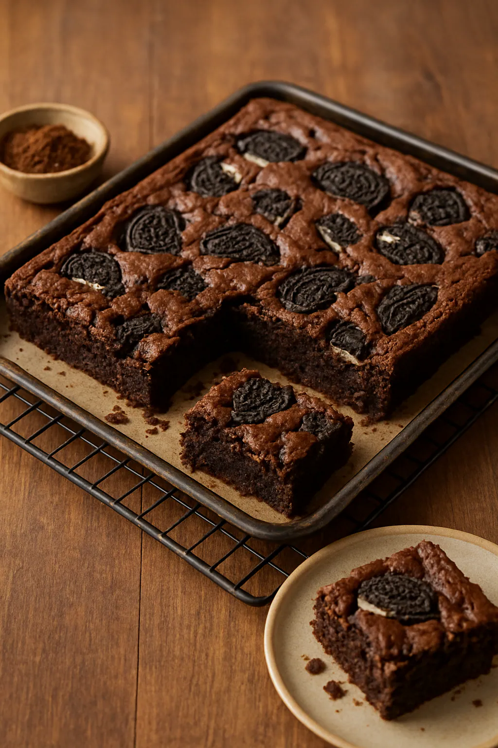 Oreo brownies