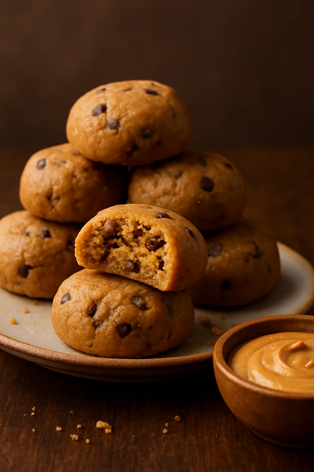 Pindakaas cookie dough bites