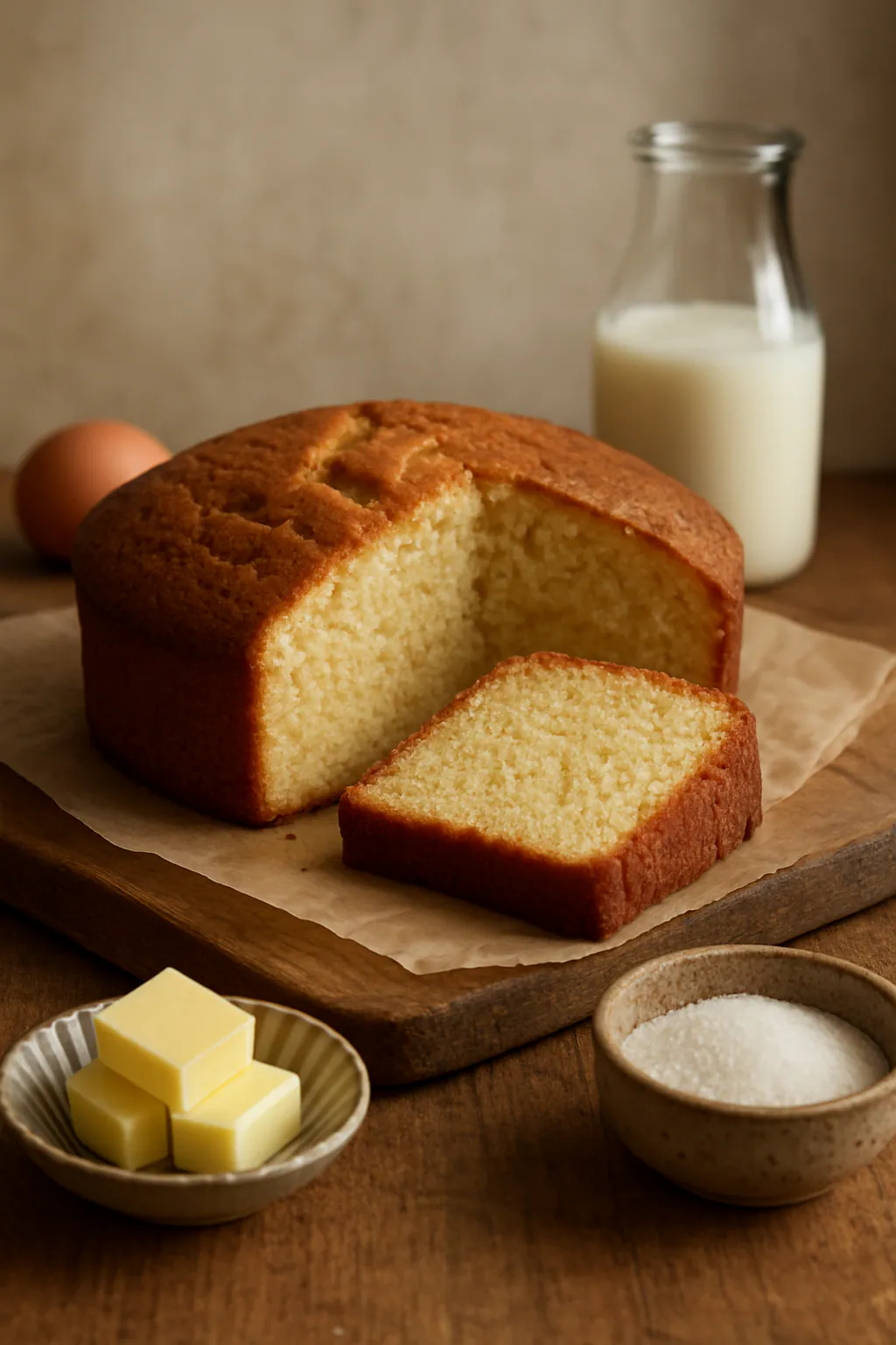 Vanille-karnemelkcake